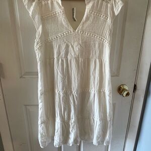 Maurices White Midi Dress